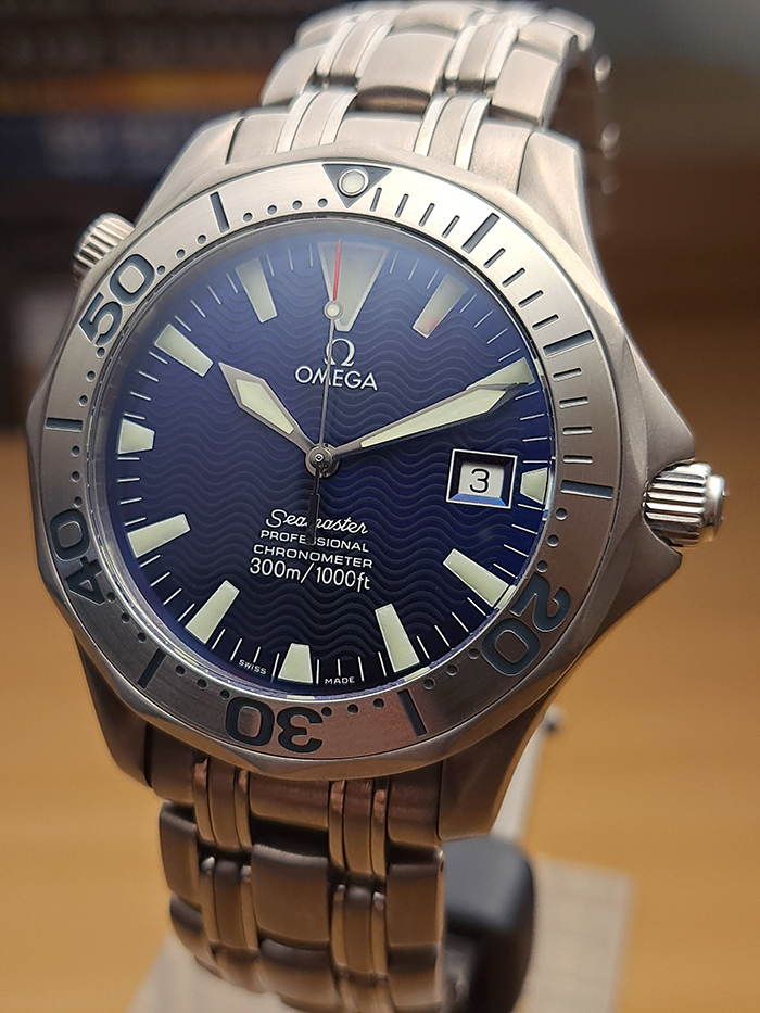 Omega Seamaster Professional 300M Chronometer Titanium Wristwatch Ref. 2231.80